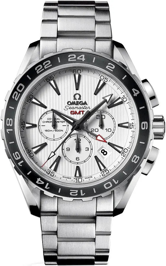 Omega GMT White Dial Steel