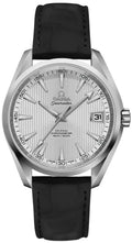 Omega Silver Dial Leather