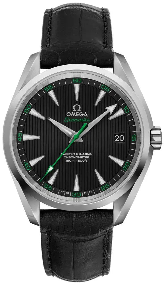 Omega Black Dial Green