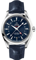 Omega Seamaster GMT Blue – Alligator Leather Strap