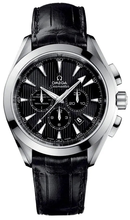 Omega Black Dial Chronograph seamaster