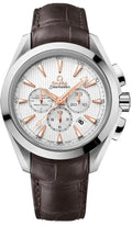 Omega White Dial Chronograph seamaster