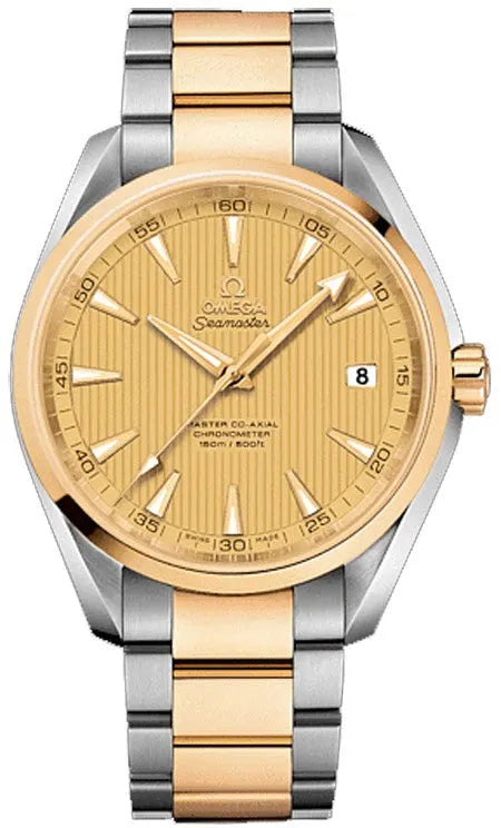 Omega Gold Dial Two-Tone seamaster