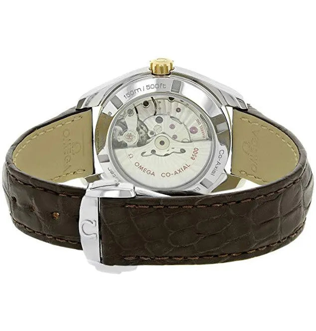 Omega Brown Striped Dial - Hình 4