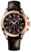 Omega Chocolate Dial Rose Gold