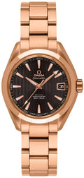 Omega Rose Gold Steel Black