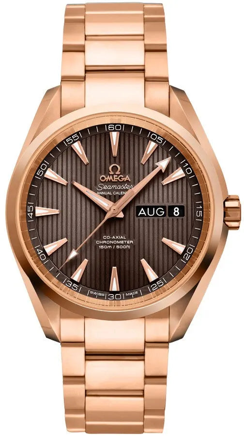 Omega Rose Gold Calendar
