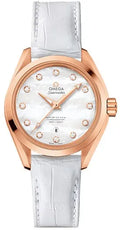 seamaster Omega Rose Gold Diamond Watch