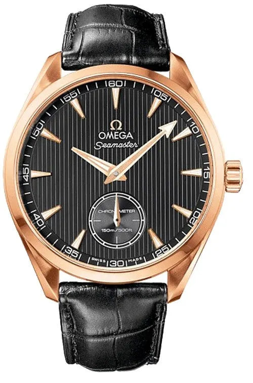 Omega Rose Gold Black Vertical