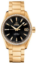 seamaster Omega Gold Diamond Bezel