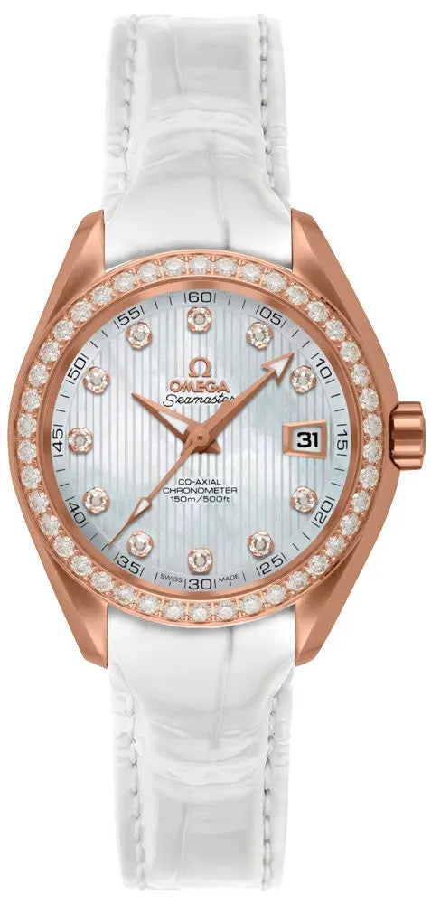 seamaster Omega Rose Gold Diamond