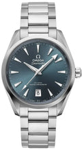 Omega Green-Blue Dial Steel