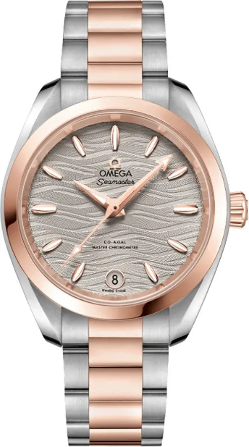 Omega Grey Wave Two-Tone