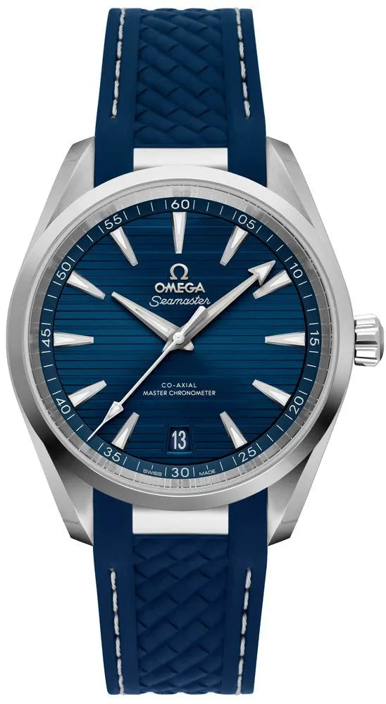 Omega Blue Rubber Aqua Terra