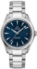 seamaster Omega Blue Dial Steel Bracelet
