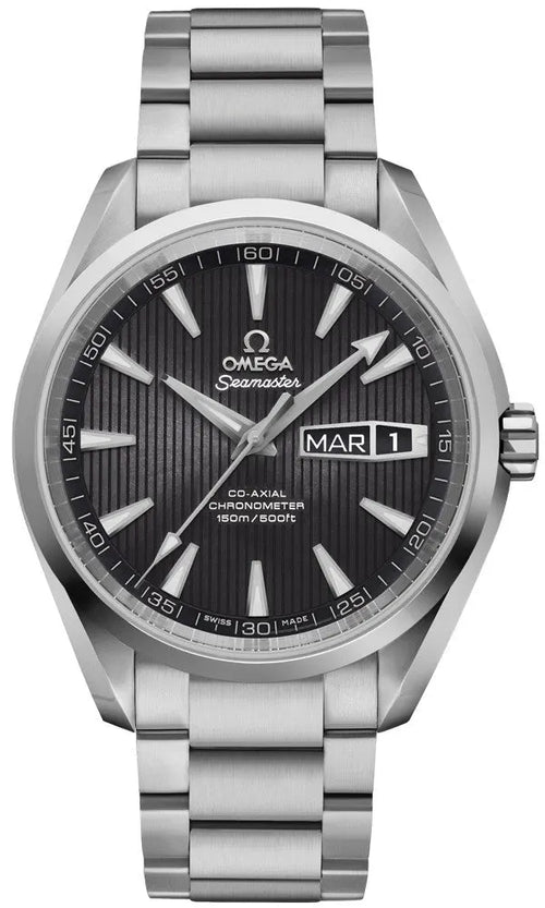 aqua Omega Seamaster Black Steel