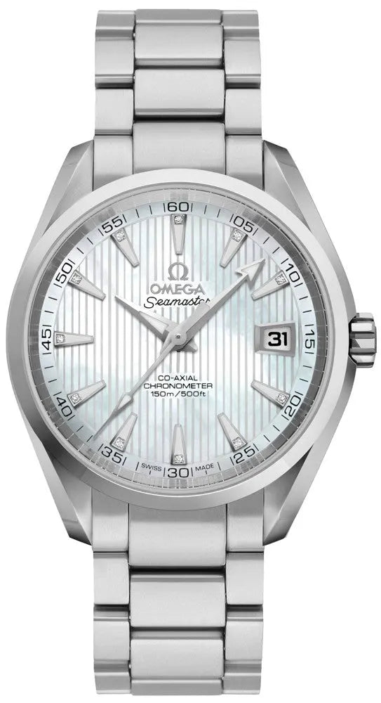 Omega Diamond Silver Dial seamaster