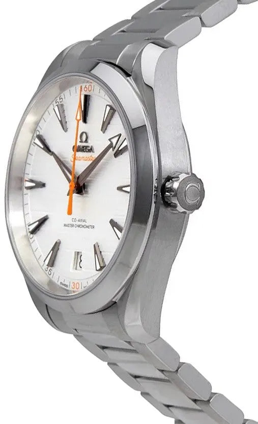 Seamaster White Dial Orange - Hình 2
