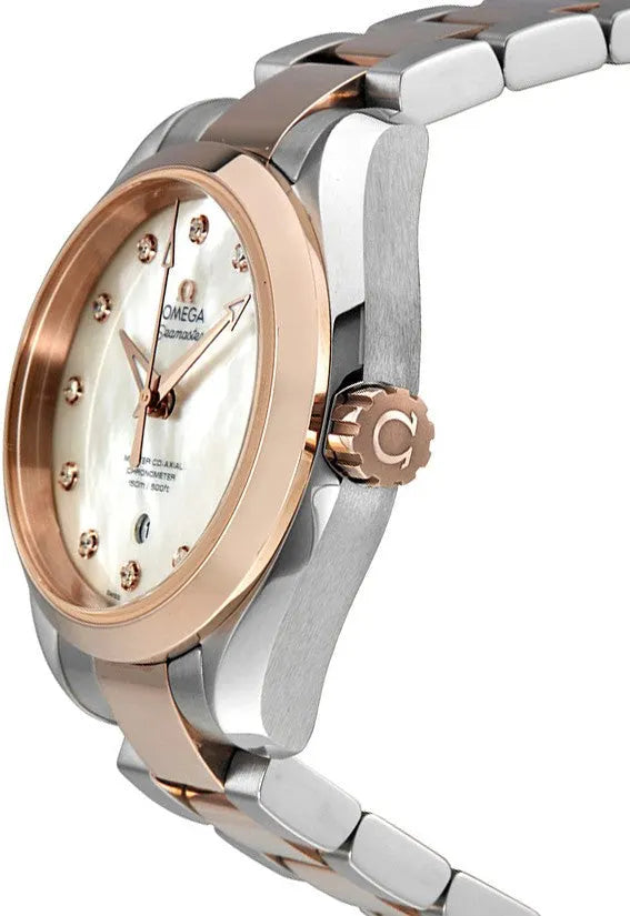 Omega Two-Tone Diamond MOP - Hình 2