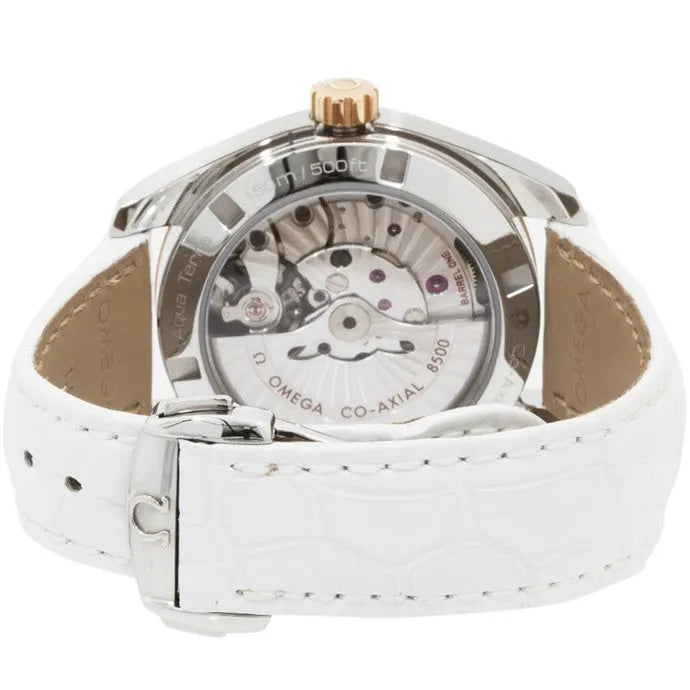 seamaster Omega White Diamond Dial