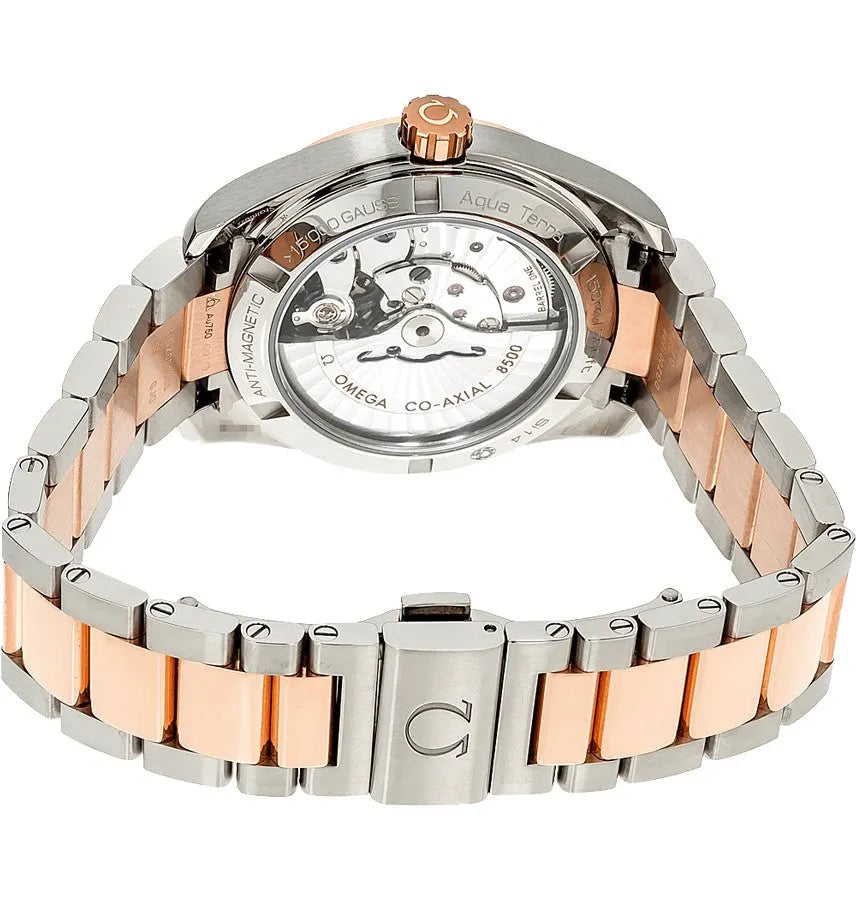 seamaster Omega Mother of Pearl Diamond Watch - Hình 3