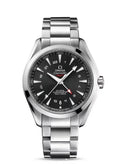 Omega Seamaster GMT Black Dial steel