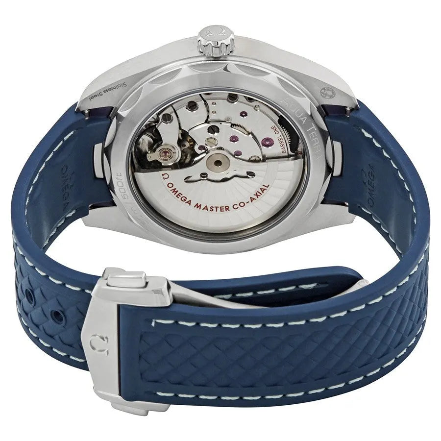 seamaster Omega Grey Dial Blue Rubber - Hình 2