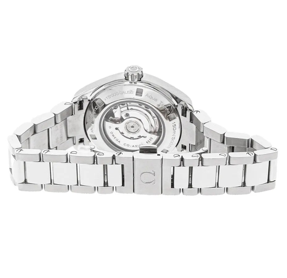 seamaster Omega Mother of Pearl Diamond Steel - Hình 4