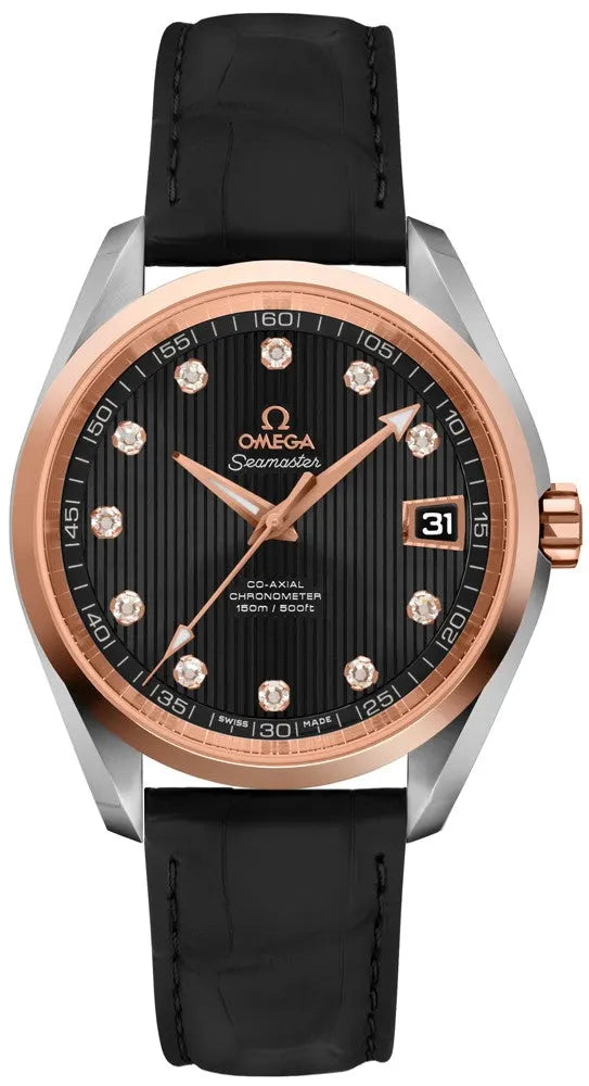 Omega Seamaster Diamond Rose Gold