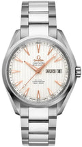 Omega Silver Dial Rose Gold