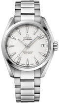 seamaster aqua Omega White Dial Steel
