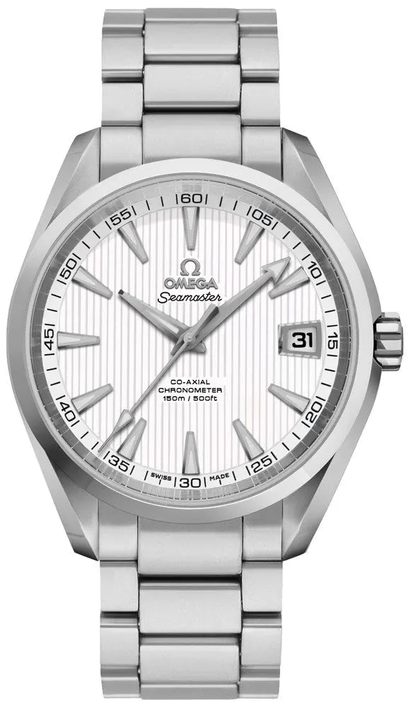 Omega White Dial Steel seamaster