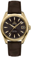 Omega Seamaster Gold Brown Dial