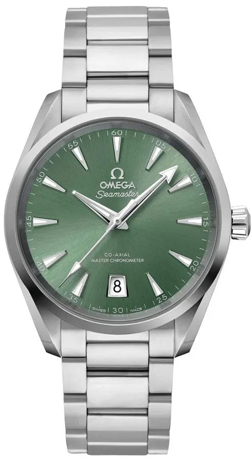 Omega Seamaster Green Dial Steel