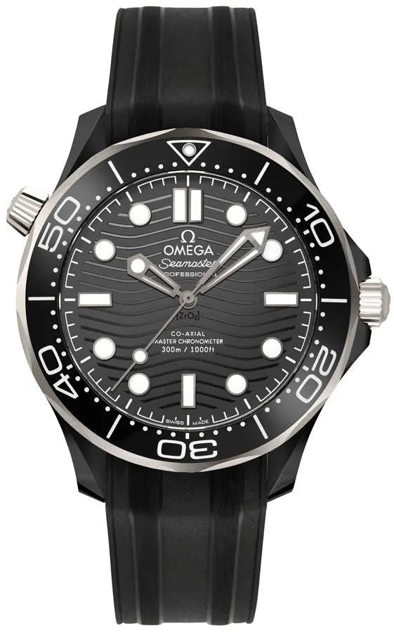 Omega Black Ceramic Rubber