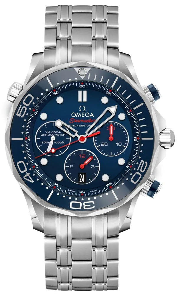 Omega Seamaster Blue Chronograph