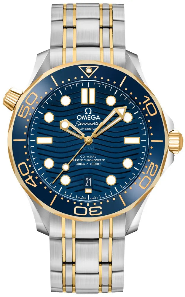 Omega Seamaster Blue Wave Two-Tone
