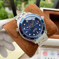 diver Omega Seamaster Blue Dial Steel