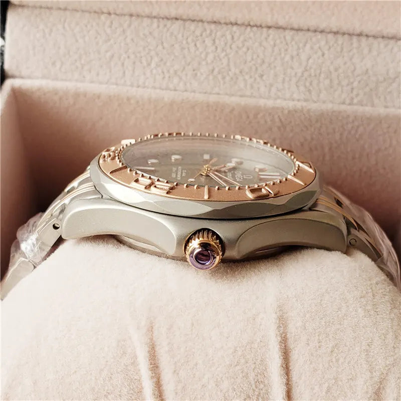 Omega Sedna Gold Grey Dial - Hình 5