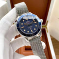 Omega Seamaster Blue Mesh