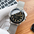 Omega Seamaster Black Mesh