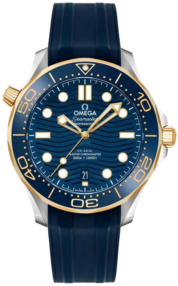 Omega Seamaster Blue Wave Gold