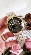 Omega Two-Tone Gold Bezel