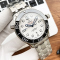 Omega Seamaster White Wave Dial