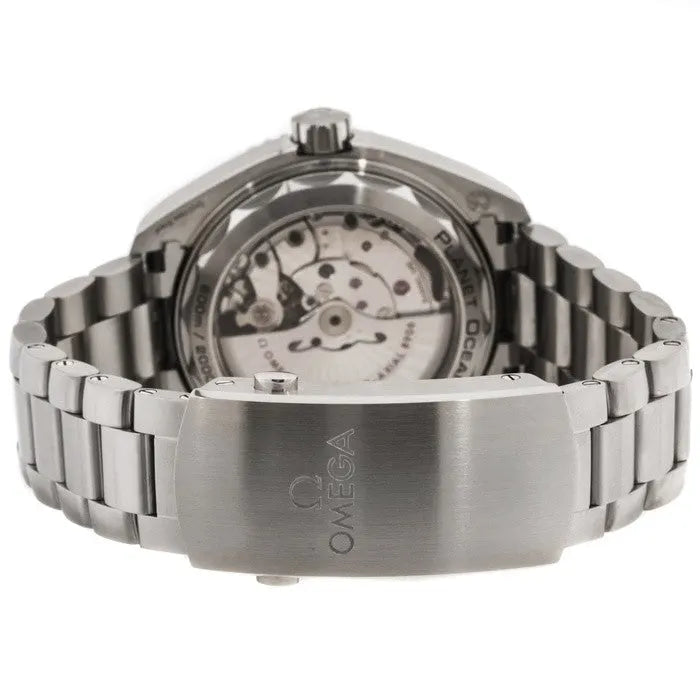 steel Omega Seamaster GMT Black Dial - Hình 3