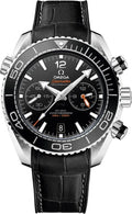 Omega Seamaster Black Leather Chrono