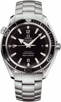 planet Omega Seamaster Black Steel