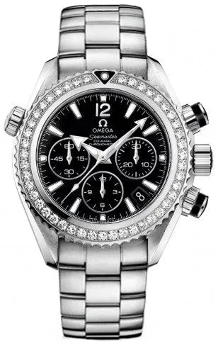 seamaster Omega Diamond Bezel Chronograph