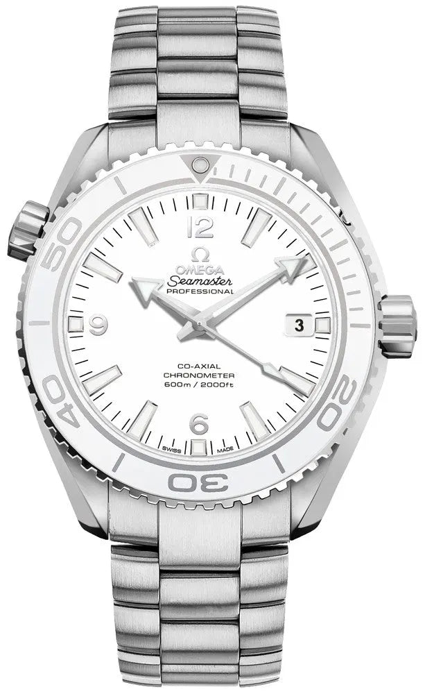seamaster Omega White Dial Steel Watch