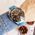 seamaster planet Omega Black Dial Steel